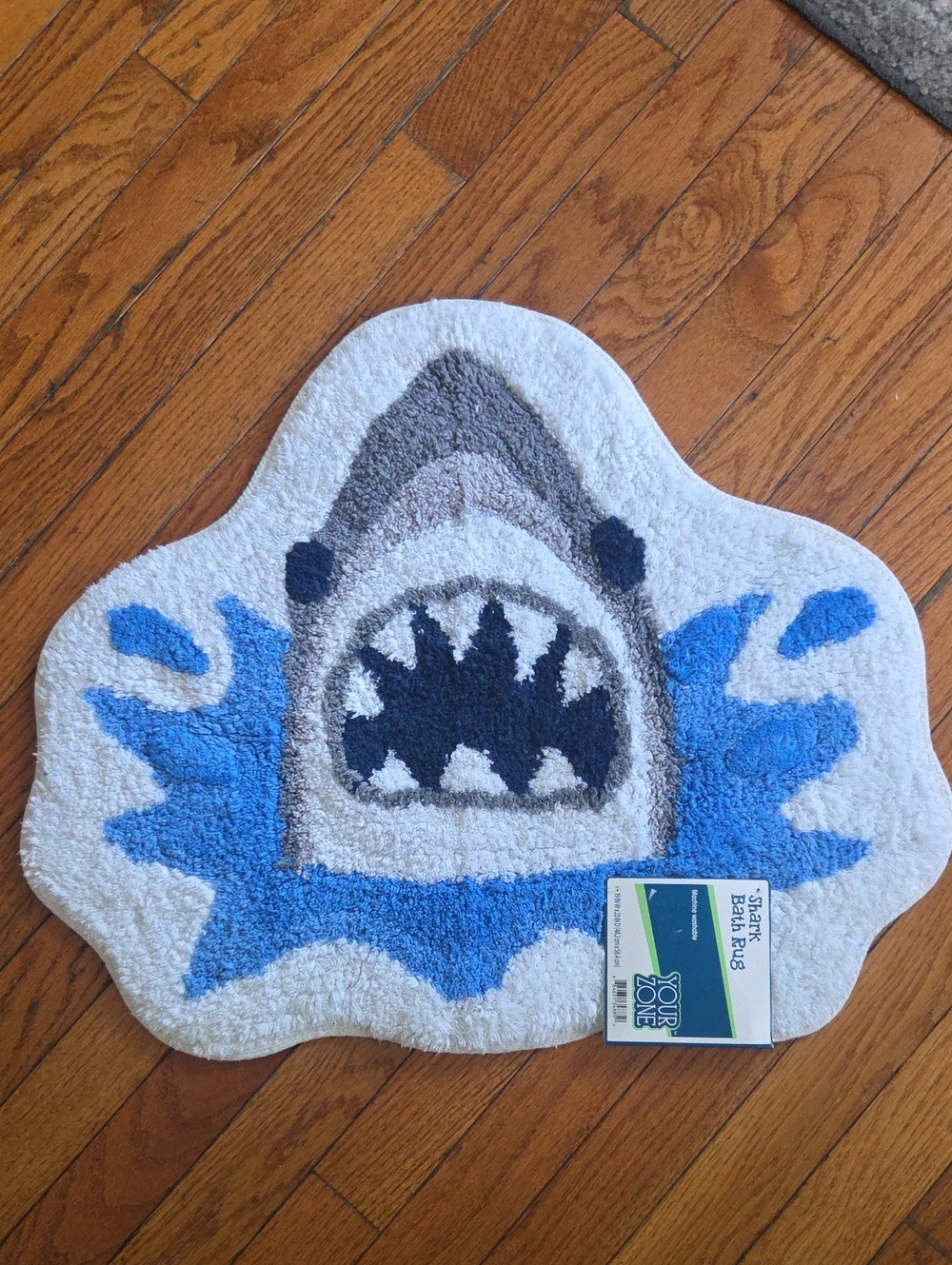 2/$15 NWT Small Shark Bathroom Rug